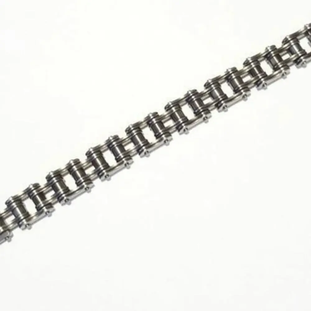 New stainless steel‎ bike chain bracelet 9 inches